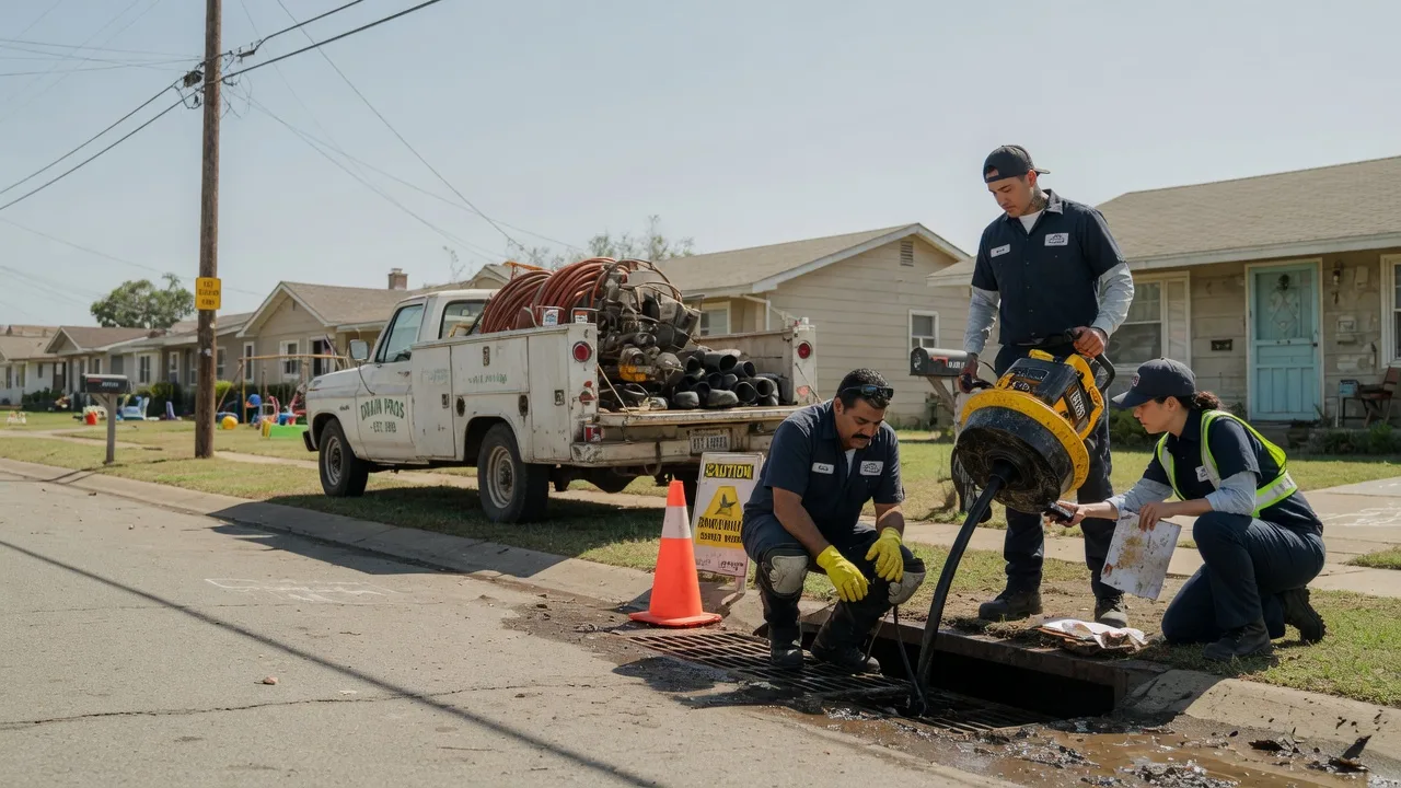 Drain Cleaning in Schulenburg, TX near me